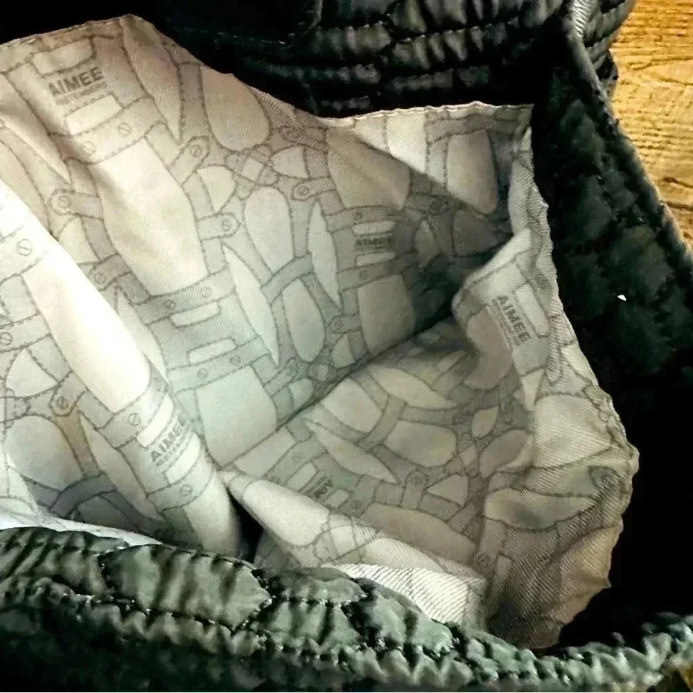 Aimee Kestenberg Quilted/Leather Large Tote